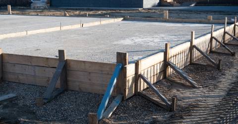 Fundering van een huis